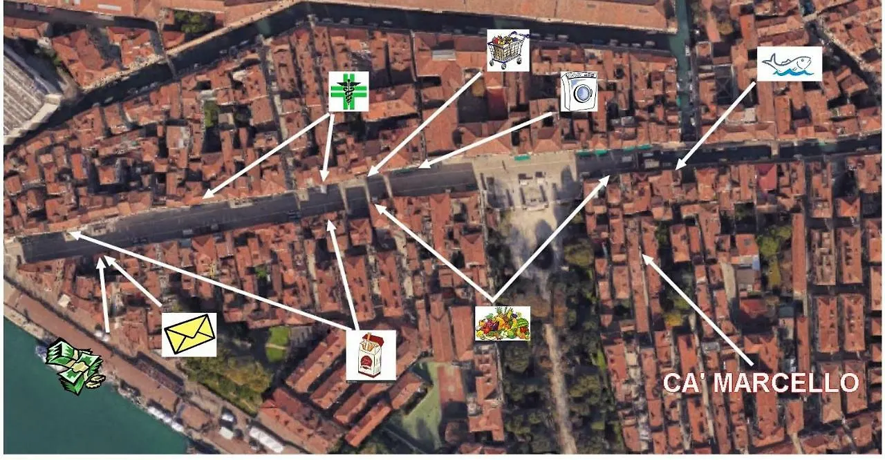 Ca' Marcello - Biennale Lägenhet Venedig